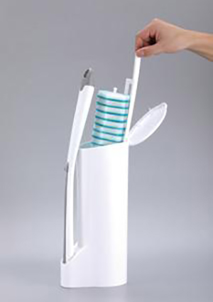 B6 일회용 화장실 브러시