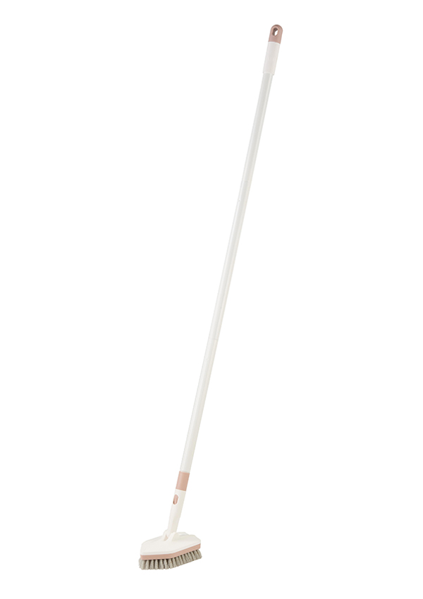 교체 가능한 브러시 헤드가 있는 D4 용해성 바닥 스크럽 브러시