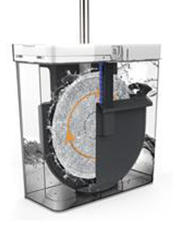 F17 버킷이 있는 플랫 걸레 청소