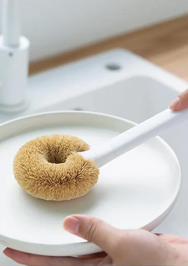 보관 홀더가 있는 P17 병 브러시 세트