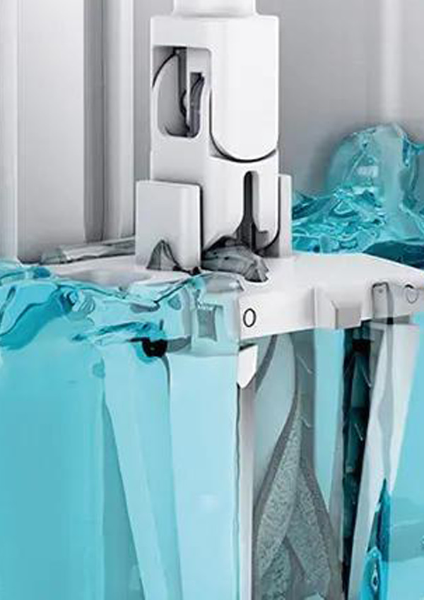 버킷이 포함된 T7 핸즈프리 플랫 걸레