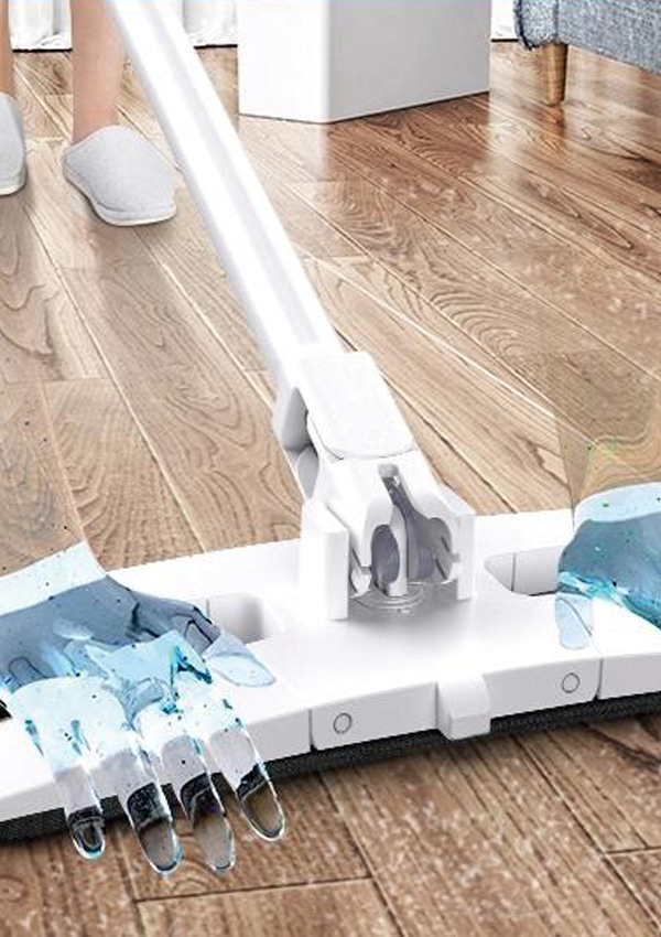 버킷이 포함된 T7 핸즈프리 플랫 걸레